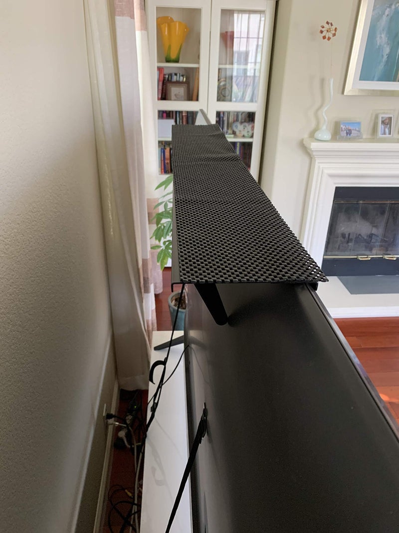 Mount Plus MP-APM-05-03 Top Shelf TV Mounting Bracket 36-inch Wide Platform | Holds Speaker, Streaming Device, Game Console, and More (1 Pack 36 Inch) - Image 3